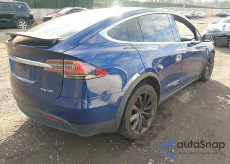 2019 Tesla Model X P100D/Performance из США, поврежденный, VIN 5YJXCAE43KF192316